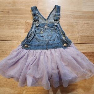 Oshkosh Girls Unicorn Overall Dress